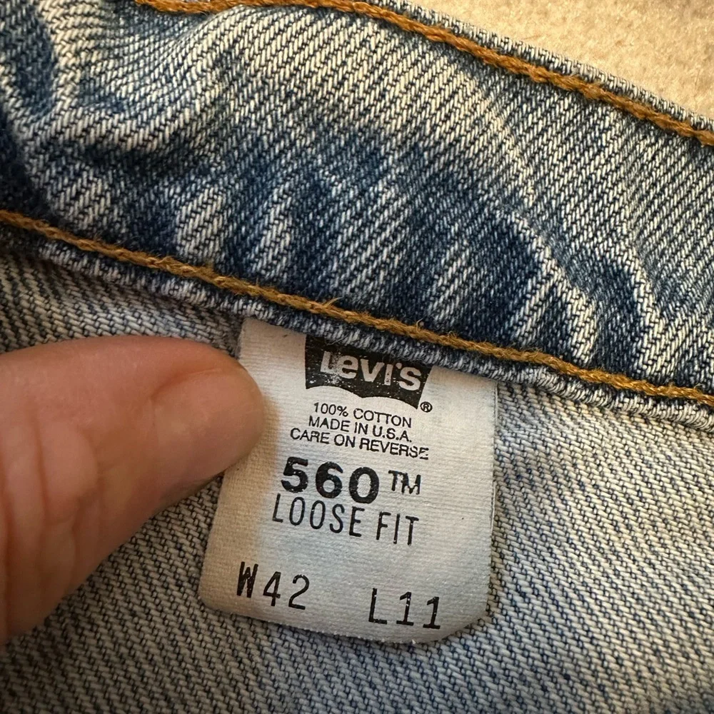 Levis vintage orange